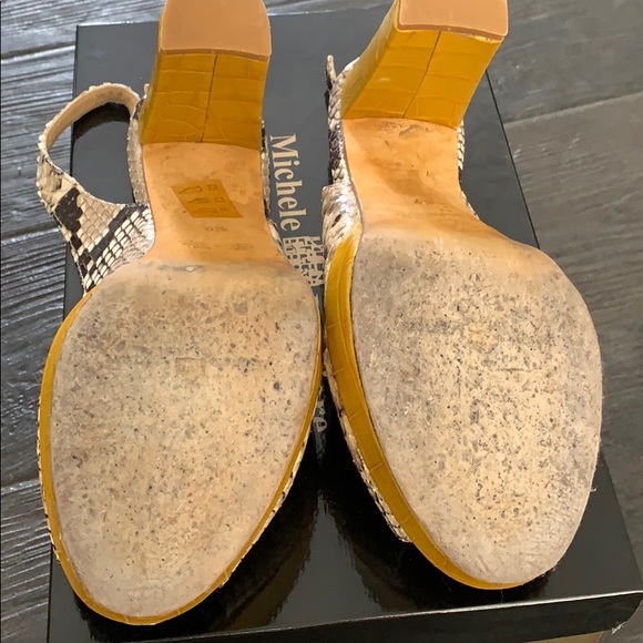 Michelle Lopriore Python Slingbacks - Picture 3 of 6